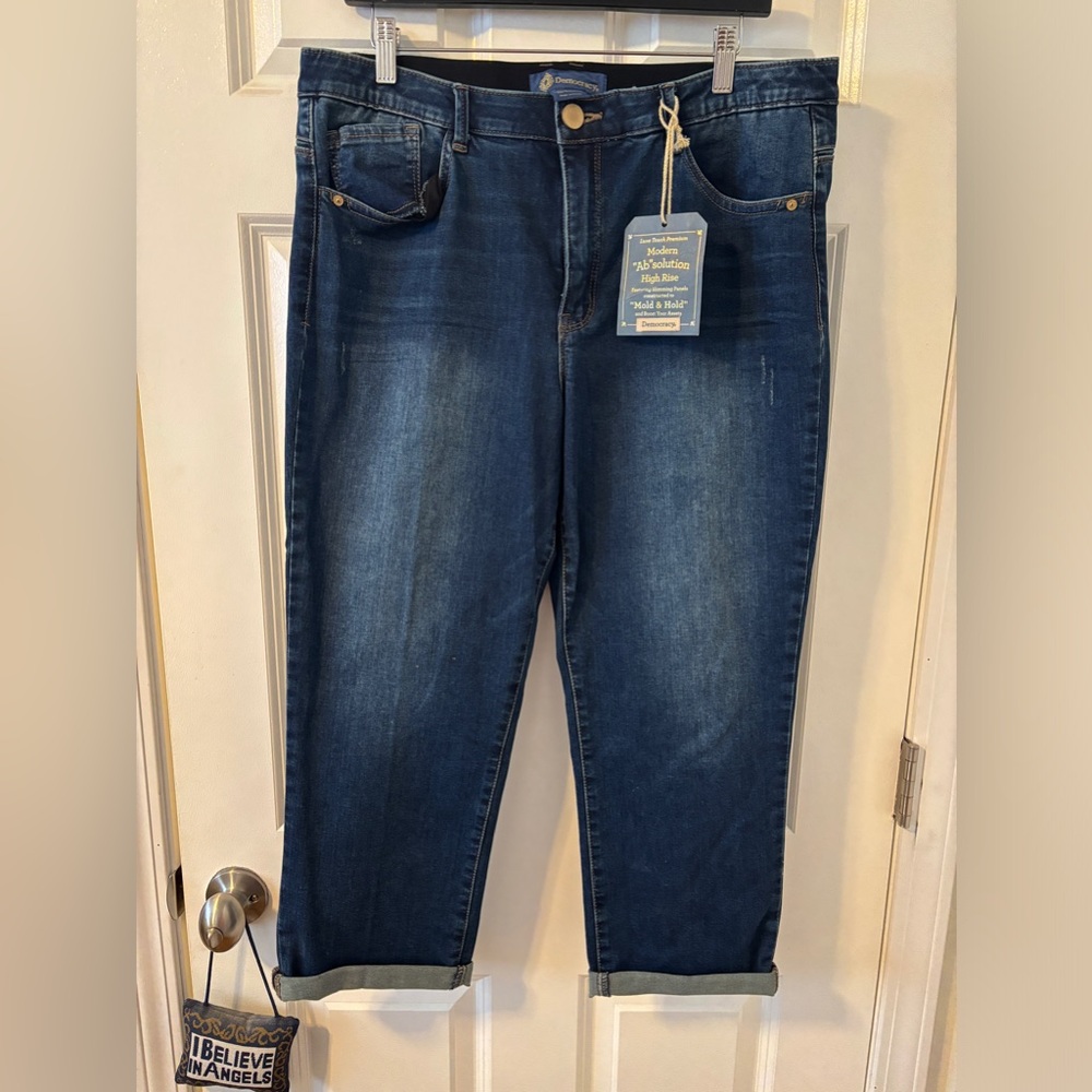 Democracy high rise ab solution ankle skimmer